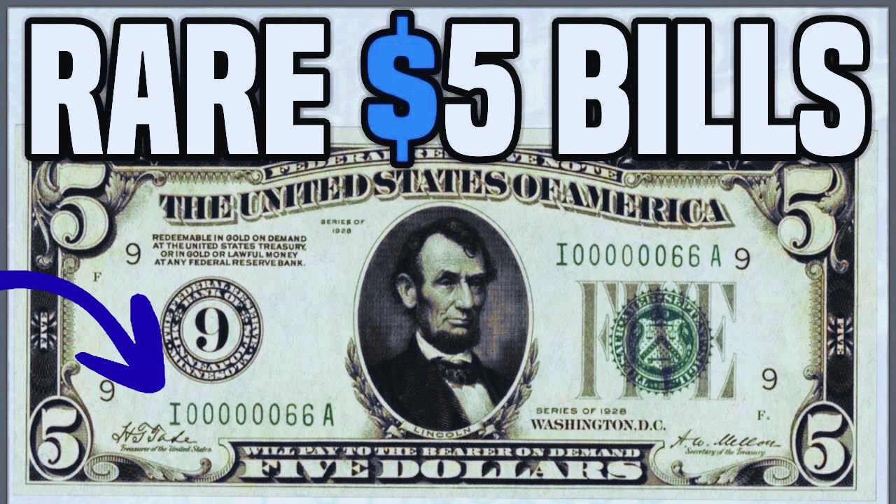 Is Your $5 Bill Worth Thousands Uncover the Rare 1995 Treasury Seal Error!